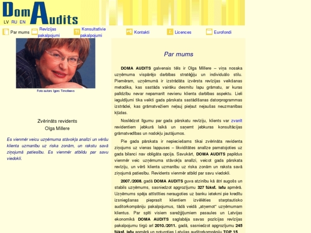 Doma Audits, SIA